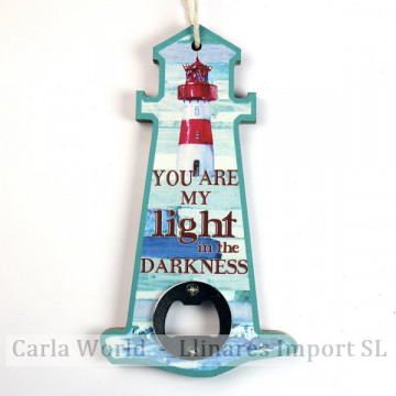 Hook 31 - Bottle opener souvenir. Model Lighthouse.