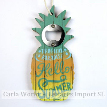 Hook 74 - Bottle opener souvenir. Model Pineapple.