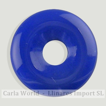 Colgante Disco. 30mm. Ágata...