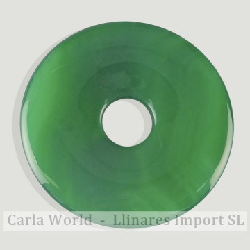 Colgante Disco. 30mm. Ágata...