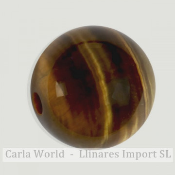 Colg bola, ojo tigre, 18mm