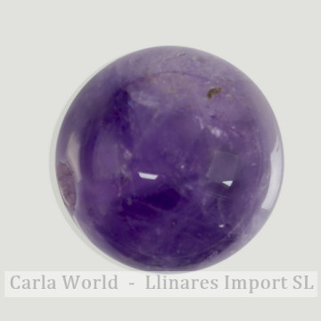 Colg bola, Amatista, 18mm