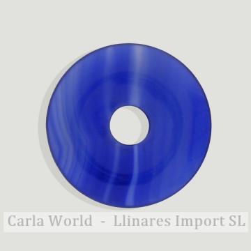 Colgante Disco. 15mm. Ágata...