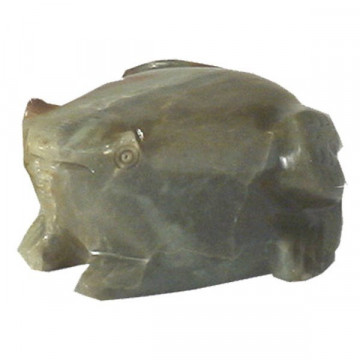 Soapstone Frog smooth 5cm