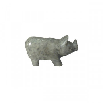 Soapstone Rhino smooth 5cm