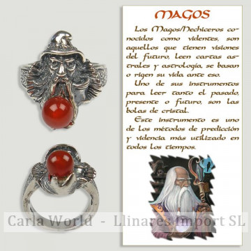 MAGO. Anillo PLATA con...