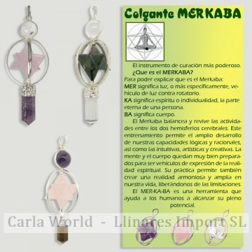 MERKABA. Colgante en Jaula....