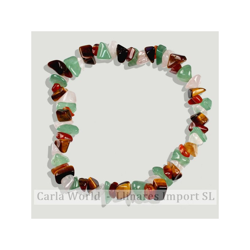 Pulsera chip elástica Multicolor Pulsera chip elástica Multicolor