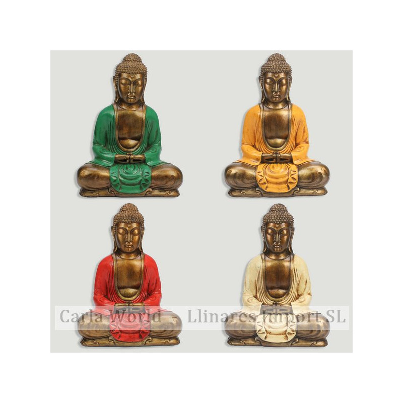 Buda espiritual “pulgar” resina. Colores surtidos. 30cm Buda espiritual “pulgar” resina. Colores surtidos. 30cm