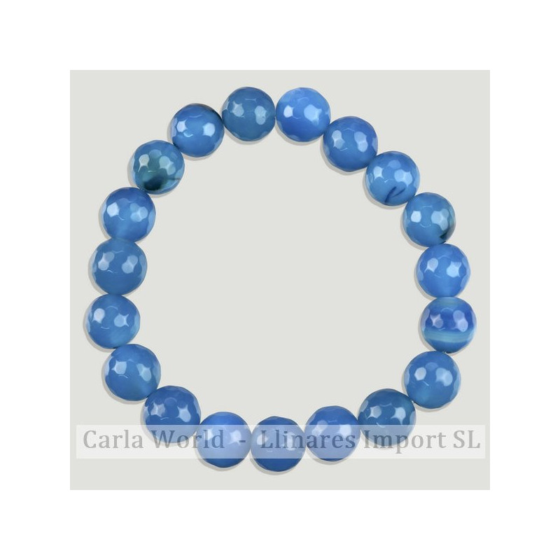 Aquamarine mineral bracelet