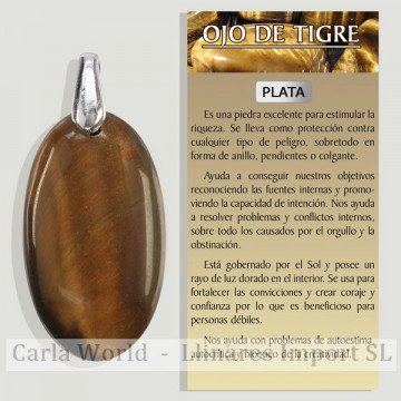 Tiger's Eye. SILVER...