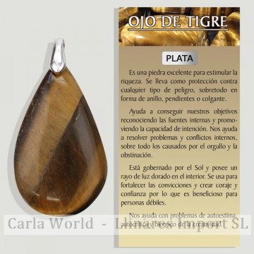 Tiger's Eye. SILVER...