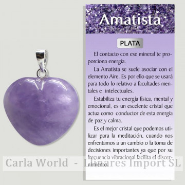 AMATISTA. Colgante en...