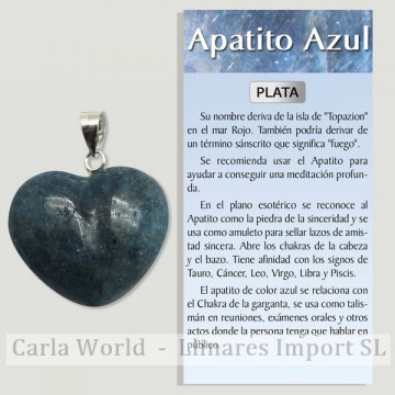 APATITE. Pendentif en...