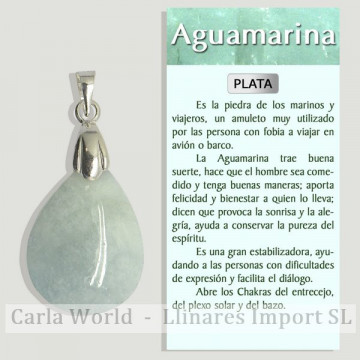 AQUAMARINA. Pingente em...