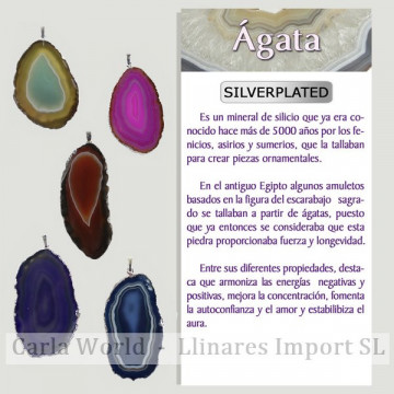 AGATE. Pendentif...