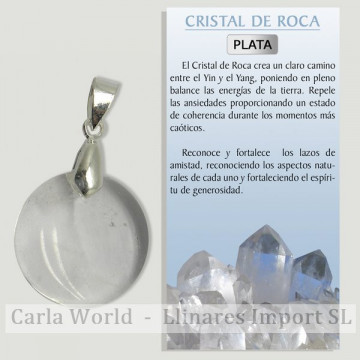 ROCK CRYSTAL. Silver...