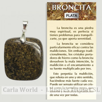 BRONCITE. Pendentif en...