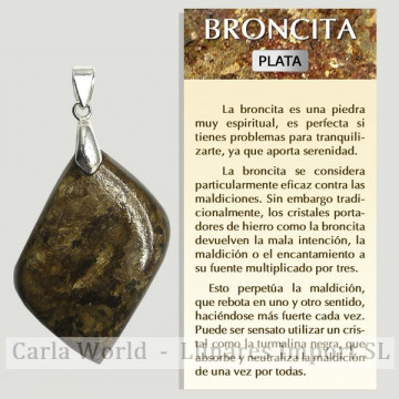 BRONCITE. Pendentif en...