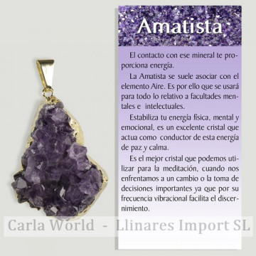 AMETHYSTE DRUSY moyenne....