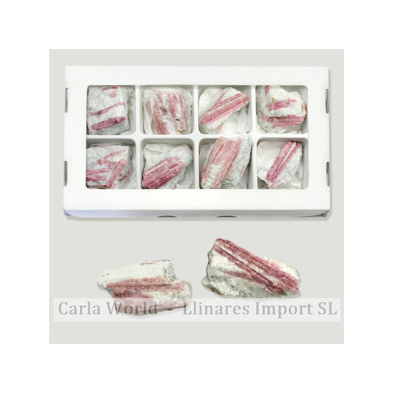 Tourmaline Rubellite sur matrice Tourmaline Rubellite sur matrice
