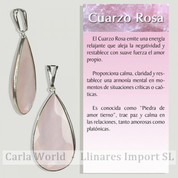 PINK QUARTZ. Faceted...