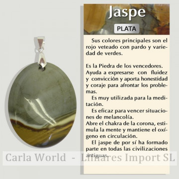 JASPE IMPERIAL. Pingente...