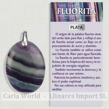 FLUORINE. Pendentif en...