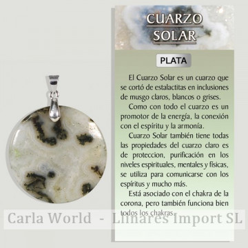 SOLAR QUARTZ. Silver...