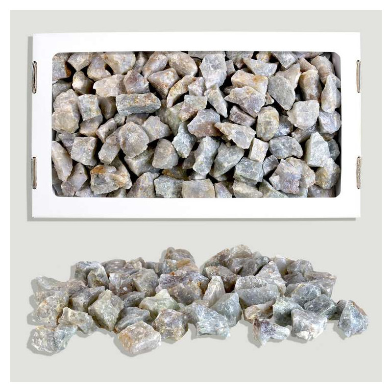 Blue Opal. Massive pieces. 1.5k approx 26x14cm (box) Blue Opal. Massive pieces. 1.5k approx 26x14cm (box)