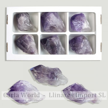 Natural tip amethyst