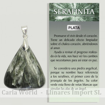 SERAFINITA. Colgante PLATA....