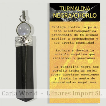 TURMALINA NEGRA con bola...