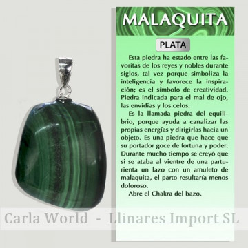 MALACHITE. Pendentif...