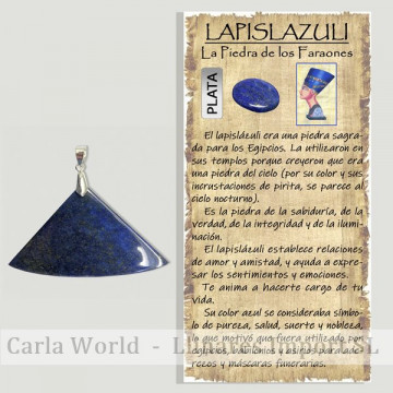 LAPIS LAZULI. Pendentif XL...