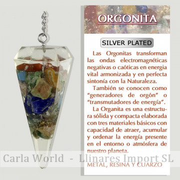 ORGONITA. Péndulo metal...