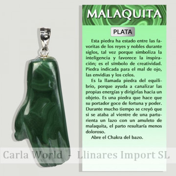 MALACHITE. Pendentif...