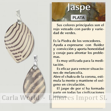 JASPE SAFARI. Pendentif en...