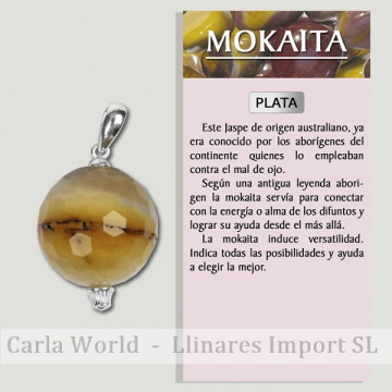 MOKAITA. Colgante Plata,...