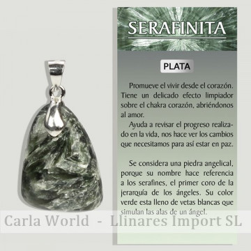 SERAFINITA. Colgante PLATA....