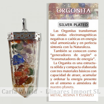 ORGONITE. Silverplated...