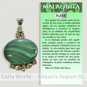 MALACHITE and Carved Stone....