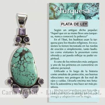 TURQUOISE and Carved Stone....