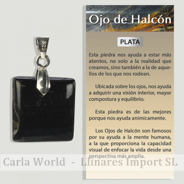 OJO DE HALCÓN. Colgante...