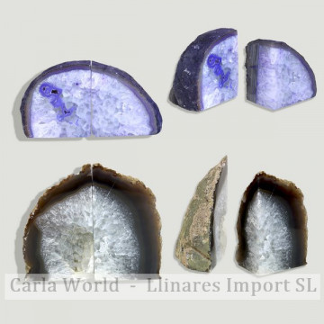 Agate supports books. Assorted colors. 1.2 to 1.7kg