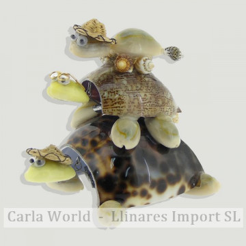 Tortugas familia 3 jinetes. +8cm
