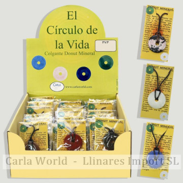 Donut mineral "Circulo de la vida". Presentación e