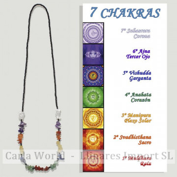 CHAKRA. Collar chip chakra...