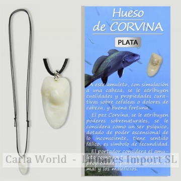 CORVINA BONE. Large SILVER...