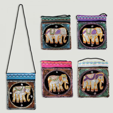 Large elephant cloth bag 22x26cm